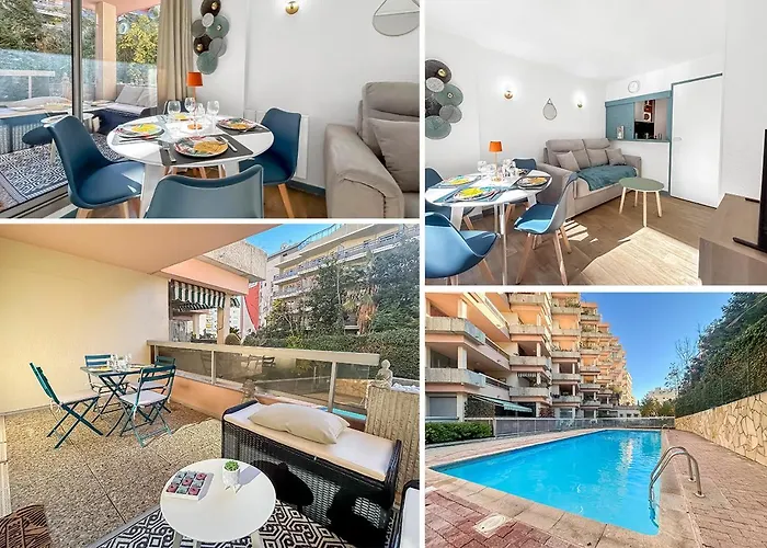 Daire Avec Piscine, Balcon Prive A 5 Min