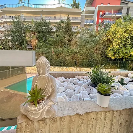 דירה Avec Piscine, Balcon Prive A 5 Min *