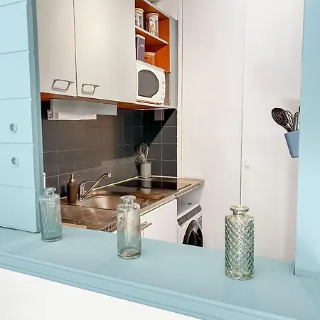 Avec Piscine, Balcon Prive A 5 Min Apartment *